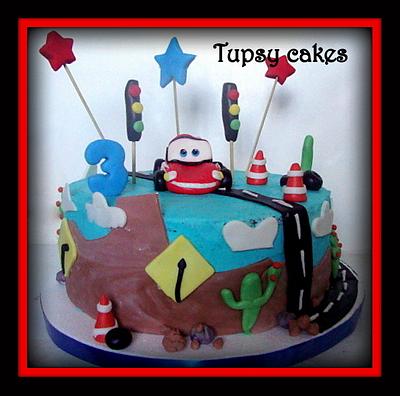 cars cake  - Cake by tupsy cakes