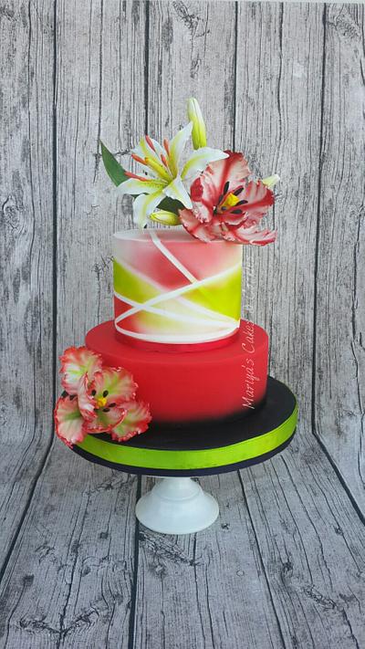 Dreams & flowers - Cake by Mariya's Cakes & Art - Chef Mariya Ozturk