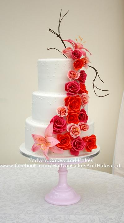 coral cake - Cake by Nadya