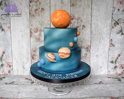 Planets - Cake by Magda's Cakes (Magda Pietkiewicz)
