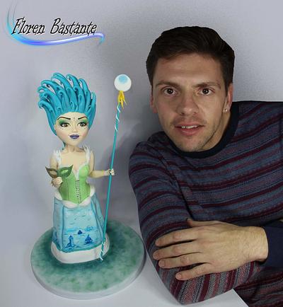 Goddess of the Sea - sweet World carnival - Cake by Floren Bastante / Dulces el inflón 