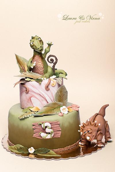Dinosaurs - Cake by Laura e Virna just cakes