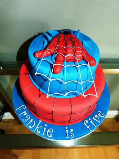 Spiderman cake - Cake by Angel Cake Design