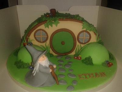 Hobbit Hole - Cake by cupcakeycooper