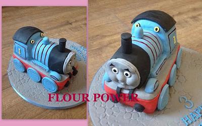 Thomas the Tank Engine - Cake by Flour Power