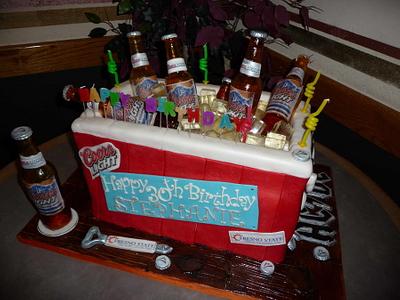 Beer Cooler 3D Cake - Cake by Doreen Teoh