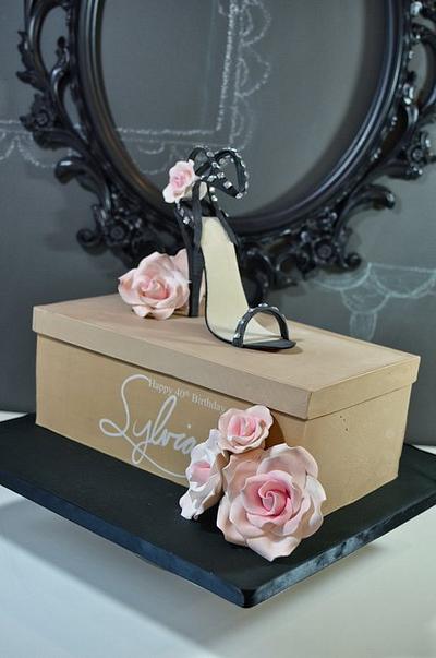 Sexy High Heeled Shoe Cake - Cake by Jenniffer White
