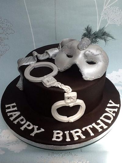 50 shades of graay - Cake by lorraine mcgarry