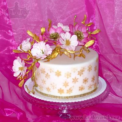 Romantic Anemone - Cake by Eva Kralova