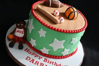 Sports Cake - Cake by CakeCreationsCecilia