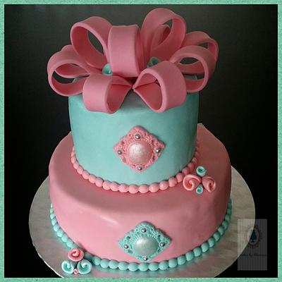 Cake with bow - Cake by Take a Bite
