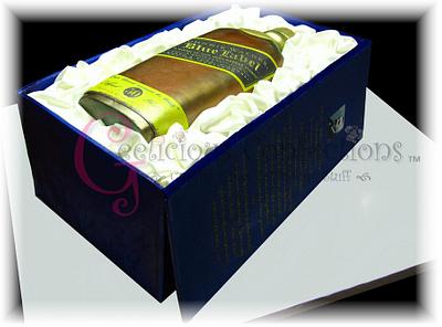 Johnnie Walker Blue Label Cake - Cake by Geelicious Confections