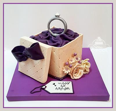 Anniversary cake - Cake by Sara mostafa