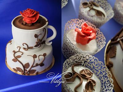 wedding cake Cofee - Cake by VitlijaSweet
