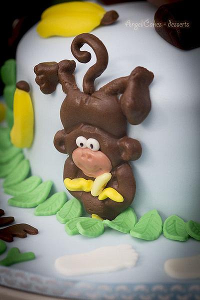 Monkey Cake  - Cake by Angelica Galindo