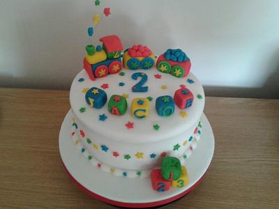 2nd Birthday cake - Cake by Louise Hodgson