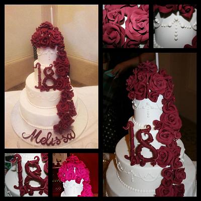 red rose - Cake by mimma