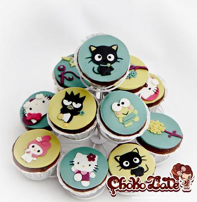 Hello Kitty and Friends Cupcakes - Cake by ChokoLate Designs