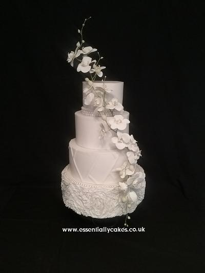 Just Orchids - Cake by Essentially Cakes