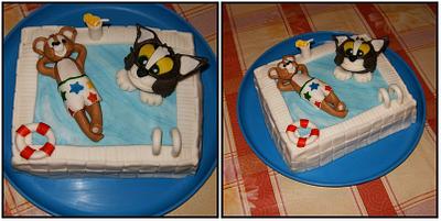 Tom and Jerry - Cake by Ana