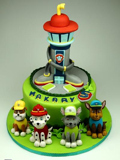 Paw Patrol Cake - Cake by Beatrice Maria
