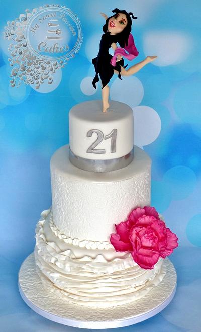 21st Birthday - Cake by Beata Khoo