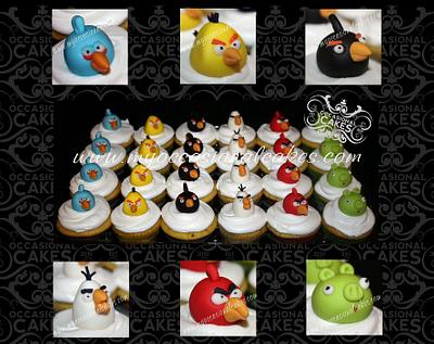 Angry Birds Cupcakes - Cake by Occasional Cakes