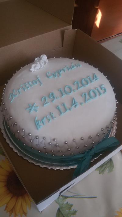 On the christening - Cake by Michaela's cakes Slovakia