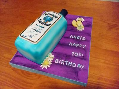 BOMBAY BOTTLE'S CAKE - Cake by Camelia