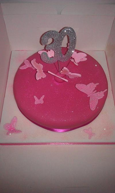 30th birthday cake - Cake by Kerry