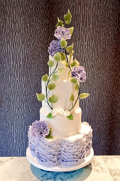 Spring Wedding - Cake by Divine Bakes