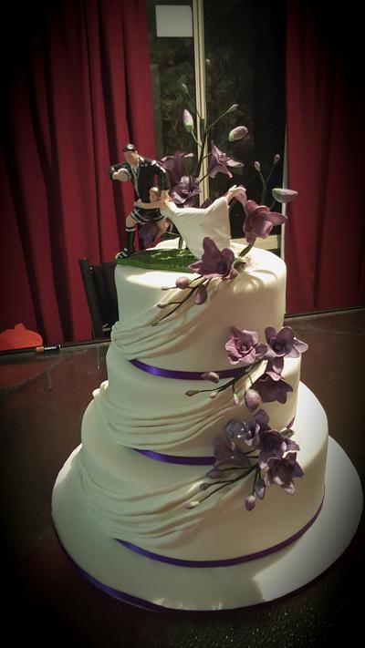 Wedding  - Cake by Vicky