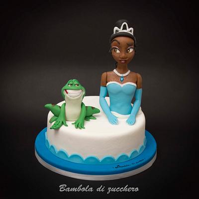 The Princess and the Frog - Cake by bamboladizucchero