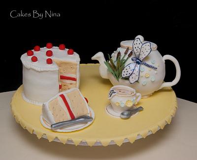 Time for Cake - Cake by Cakes by Nina Camberley