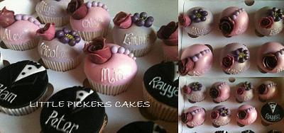 wedding cupcakes - Cake by little pickers cakes