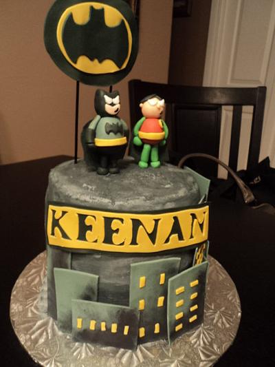 Batman and Robin - Cake by The Cakery 