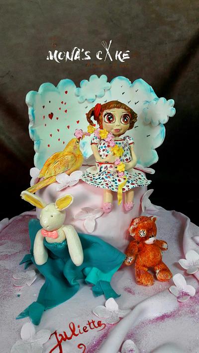 Little girl cake - Cake by Mona Art Gateaux
