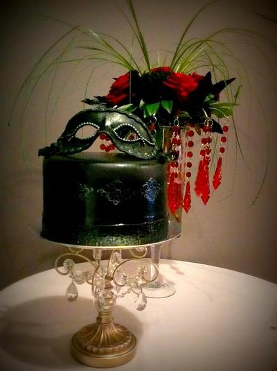 Masquerade - Cake by cheeky monkey cakes