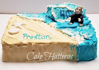 Surfer Dude - Cake by Donna Tokazowski- Cake Hatteras, Martinsburg WV