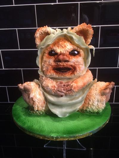 Female Ewok (Bride ) - Cake by Paul of Happy Occasions Cakes.
