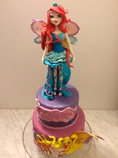 Winx - Cake by danida
