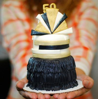 Mini Roaring Twenties Cake - Cake by Cakes Abound