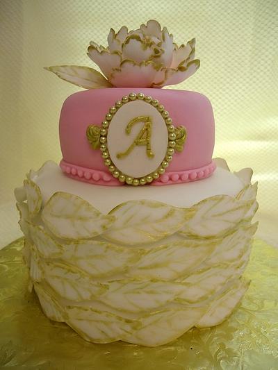 'Angela' - Cake by Cheryl's Creative Cakery