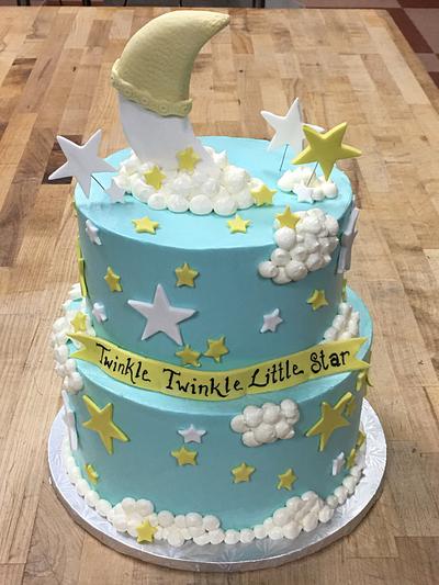 Twinkle Twinkle Little Star - Cake by Cakesburgh (Brandi Hugar)