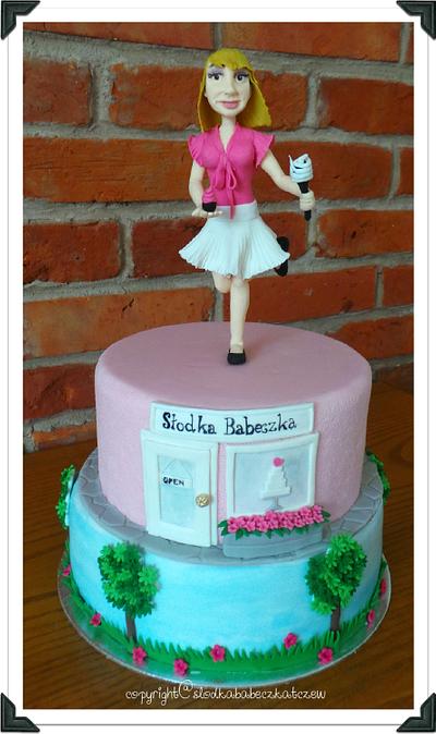 My own birthday cake - Cake by slodkababeczkatczew