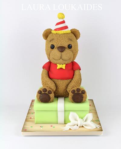 Party Bear Cake - Cake by Laura Loukaides