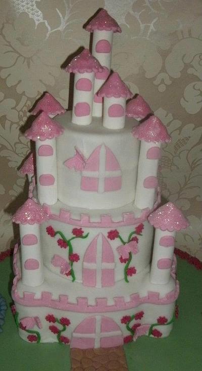 Princess Castle - Cake by Wendy 