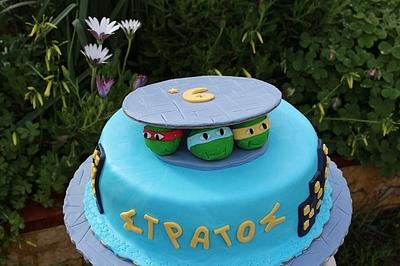 Turtles Ninja - Cake by Petra Florean