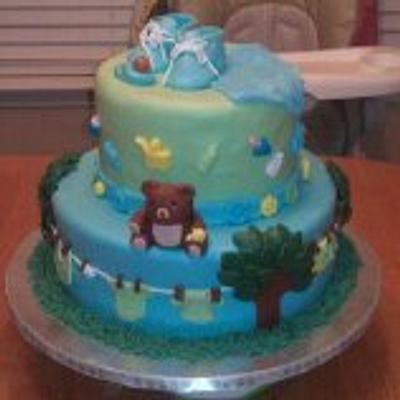 Baby Shower Cake - Cake by Tammy 