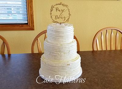 Buttercream Ruffles - Cake by Donna Tokazowski- Cake Hatteras, Martinsburg WV